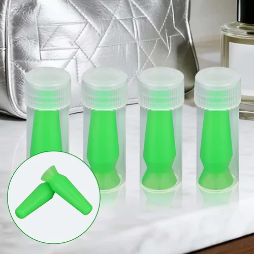 Miniatura 3 de 4 piezas de herramienta de inserción de lentes esclerales, insertador de lente escleral sin ventilación de silicona y removedor con estuche