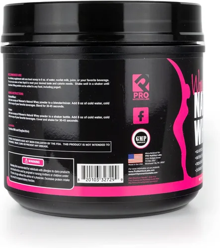 Miniatura 10 de Her Natural Whey- Proteína en polvo para mujeres para bajar de peso y para apoyar la masa muscular magra – bajo en carbohidratos – sin gluten – rBGH