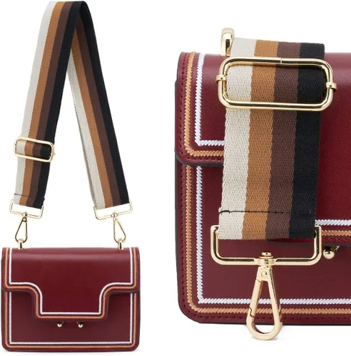Miniatura 471 de ZOOEASS - Correa de repuesto para cartera, para colgar en el hombro o para cruzar, ancha y ajustable, de lona