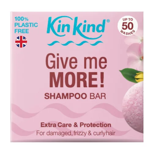 Miniatura 20 de KinKind NOURISH me! Set de barra de champú y acondicionador Barras de champú y acondicionador de aceite de argán y aceite de coco para hidratación