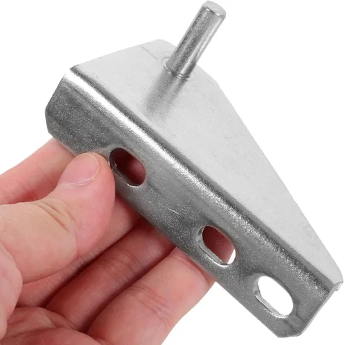 Miniatura 7 de 2 unids bisagras de nevera bisagras refrigerador puerta congelador reemplazo refrigerador pequeño suministro reparación congelador xiaobing acero