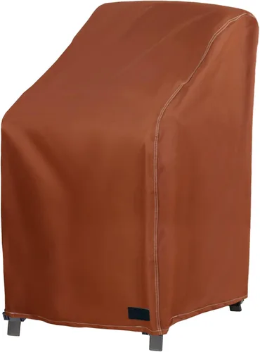 Miniatura 12 de NettyPro Fundas para Sillas de Patio Impermeables para Muebles de Exterior Sillón Giratorio Reclinable Mecedora Lounge Asiento Profundo, Se Adapta