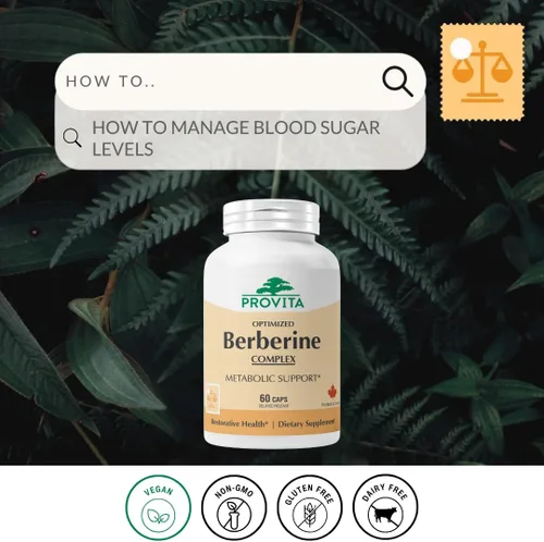 Miniatura 2 de PROVITA Berberine TPGS Suplemento avanzado de apoyo de azúcar en sangre Activador AMPK para metabolismo de glucosa y control de peso Cápsulas