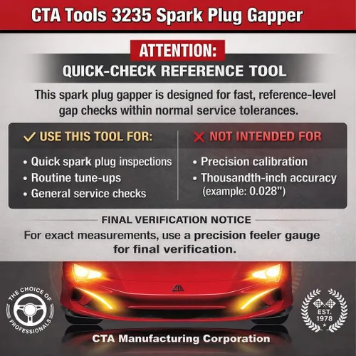 Miniatura 2 de CTA Tools 3235, calibrador de bujías estilo rampa