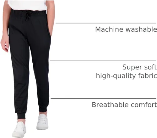 Miniatura 23 de Real Essentials Paquete de 3: pantalones deportivos casuales para niñas (de 7 a 16 años)