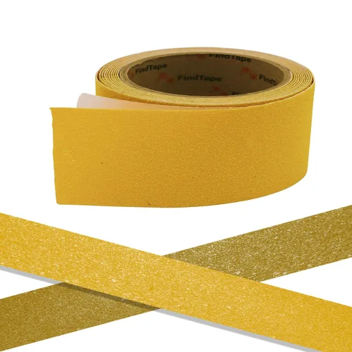 Miniatura 14 de FindTape AST-35 Cinta antideslizante antideslizante premium [negro, grano 60]: 2 pulgadas x 10 pies (negro)