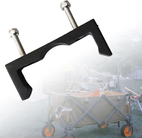 Miniatura 4 de Gralara Utility Wagon Cart Pull Push Handle Piezas de hebilla fija, hebilla de fijación compacta para jardín, pesca, accesorios de compras