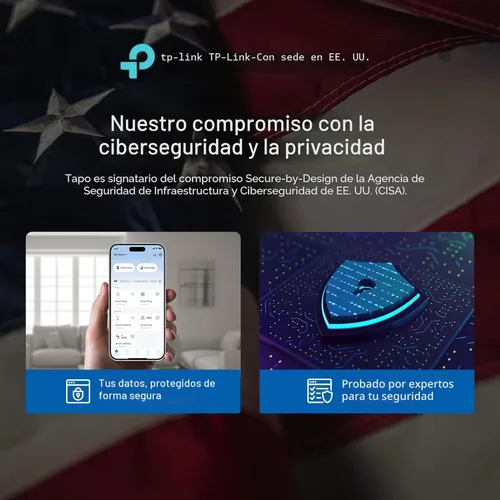 Miniatura 10 de Tapo - Cámara de seguridad 2K de 3 MP con inclinación para interiores/exteriores - Detección y seguimiento gratuito de personas/llanto de bebé