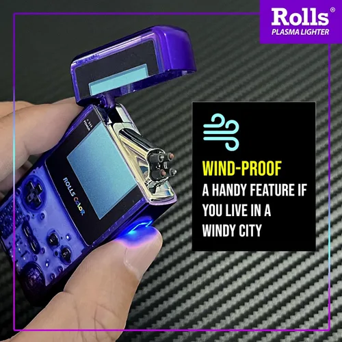 Miniatura 4 de Rolls Encendedor Eléctrico - Rellenos Navideños - Regalos para Hombres - Encendedores Geniales - Encendedores Eléctricos Recargables - Regalos
