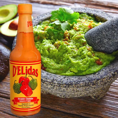 Miniatura 6 de D'ELIDAS Salsa picante Habanero, salsa picante de pimienta habanero natural, salsa chombo picante #1 en Panamá, sin OMG, salsa habanero alimentaria