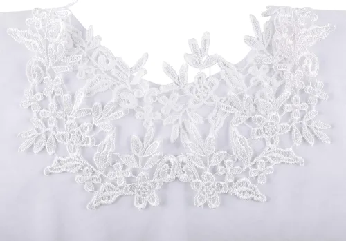 Miniatura 5 de Ayliss Chales de boda de encaje para mujer para novia bordados bolero capa de hombro para noche graduación vestido de fiesta