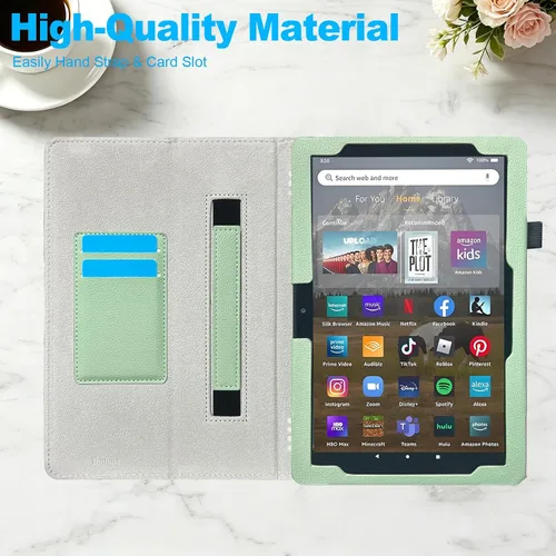 Miniatura 6 de DMLuna Case for All-New Amazon Fire HD 10 & 10 Plus Tablet (13th / 11th Generation, 2023/2021 Release) 10.1", Slim Cover with Folding Stand, Auto