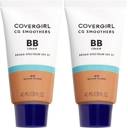 Miniatura 13 de COVERGIRL Smoothers - Crema BB ligera, 1 tubo (1.35 onzas), 810 tonos de piel claros a medios, crema BB hidratante con protección solar SPF 21