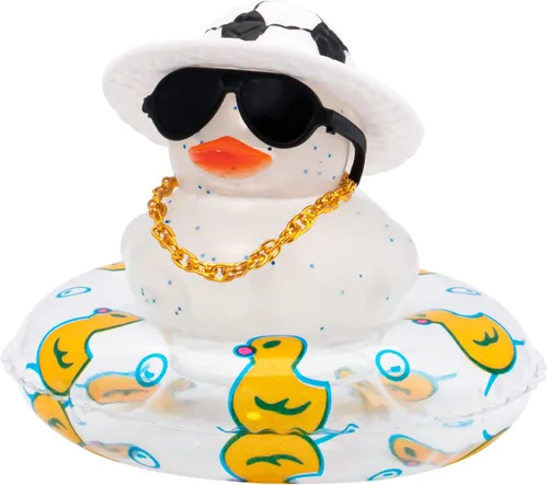 Miniatura 24 de wonuu Accesorios para automóvil, patos de goma, decoraciones de tablero de patos de goma, accesorios rosados, decoración de coche, patos