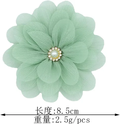 Miniatura 5 de Broche grande de flores de rosa, vintage, delicada, tela de satén, camelia, alfileres de solapa, hechos a mano, collar de flores grandes, para boda