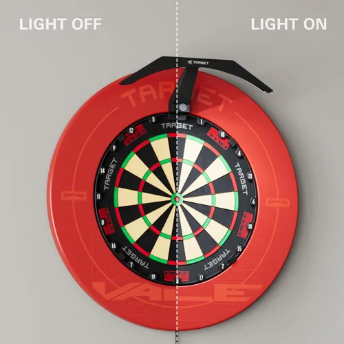 Miniatura 8 de Target Darts Tablero de Dardos LED - Iluminación de Tablero de Dardos Brillante Cable Extra Largo de 3m Se Ajusta de Forma Segura a Todos