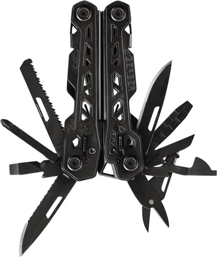 Miniatura 6 de Gerber Gear Truss Multiherramienta, regalos para hombres, alicates de punta de aguja EDC 17 en 1, incluye cuchillo de bolsillo, destornillador