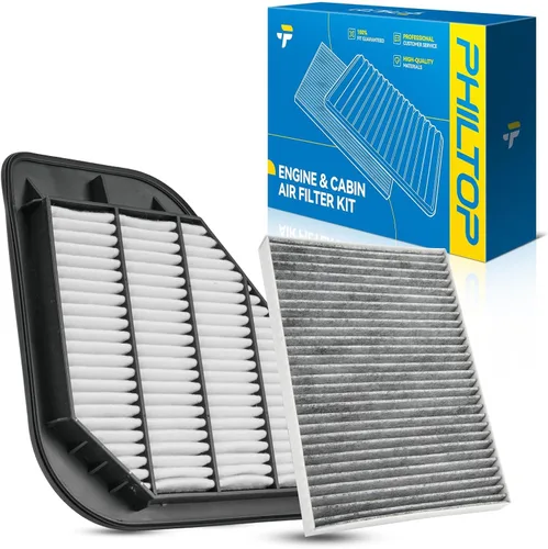 Miniatura 26 de PHILTOP Juego de filtros de aire para motor y cabina, compatible con Nissan Pathfinder, Murano, Maxima, Altima, INFINITI QX60, JX35, reemplazo