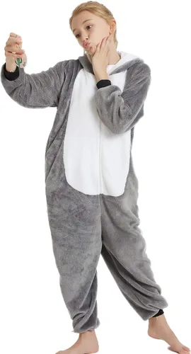 Miniatura 3 de CALANTA Pijama unisex de una pieza para niños, disfraz de fiesta de cosplay de Halloween