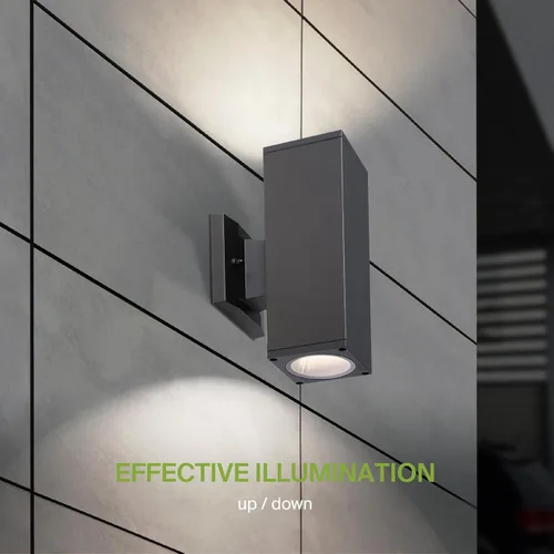 Miniatura 5 de ASD 2 accesorios de iluminación exterior - 120W E26 120V Cilindro arriba y abajo de bronce moderna lámpara de pared al aire libre LED CFL bombilla