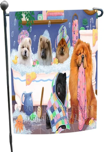 Miniatura 20 de Doggie of the Day Chow Chow Dogs Garden Flags - 4th of July Independence Day - Double Sided- Yard Porch Lawn Spring Decorative Gift - Home Decor 12