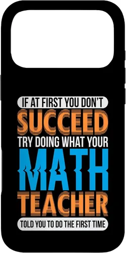 Miniatura 22 de Math Humor Do What Your Math Teacher Says Math Teacher Case for iPhone 17