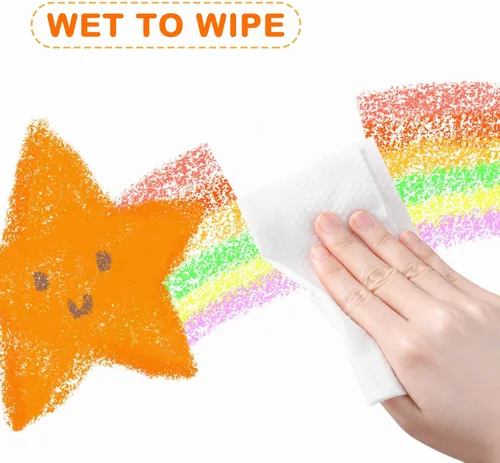 Miniatura 4 de Tiza sin polvo para niños pequeños – Tiza de color para acera con soporte, 12 piezas, no tóxica, lavable, para exteriores, niños pequeños de 1 a 3