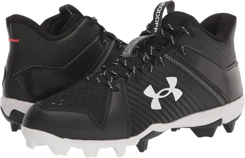 Miniatura 7 de Under Armour Men's Leadoff Mid Rubber Molded Baseball Cleat Shoe