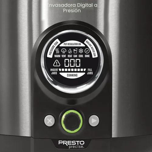 Miniatura 6 de Presto 02144 Olla a presión digital de 12 cuartos - Pantalla digital, capaz de baño de agua, 10 características de seguridad incorporadas, libro