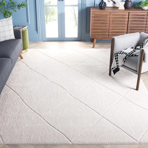 Miniatura 12 de SAFAVIEH Melody Collection - Alfombra de pasillo de 8 pies, color marfil y beige, diseño bohemio, ideal para zonas de alto tráfico en pasillo, baño