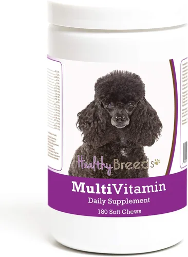 Miniatura 109 de Healthy Breeds Bulldog francés multivitamínico suave masticable para perros 180