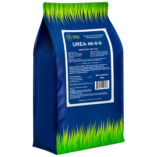 Supply Solutions Urea 46-0-0 Fertilizante de Nitrógeno para Estimular el Crecimiento Exuberante y Color Verde Profundo - Alimento para Plantas