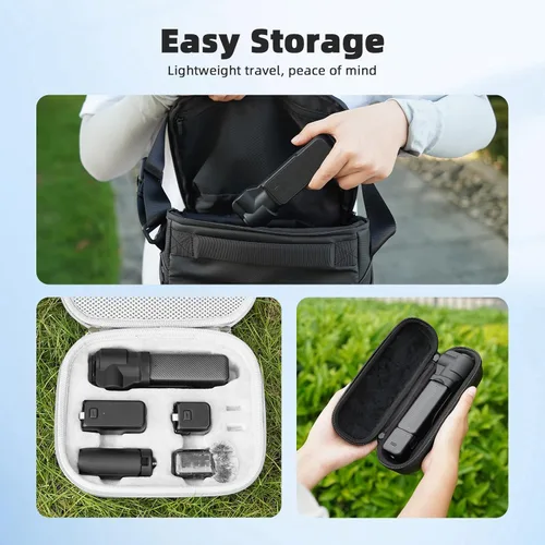 Miniatura 7 de BRDRC Pocket 3 Funda protectora para Xtra Muse Gimbal Lens Cap Protector de pantalla para DJI Osmo Pocket 3 Creator Combo/Xtra Muse Accesorios (rosa)