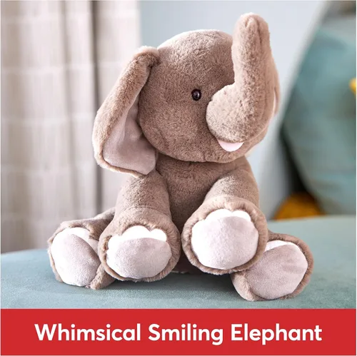 Miniatura 3 de GUND Peluche Chai Elefante, animal de peluche prémium para edades de 1 año en adelante, gris, 10 pulgadas