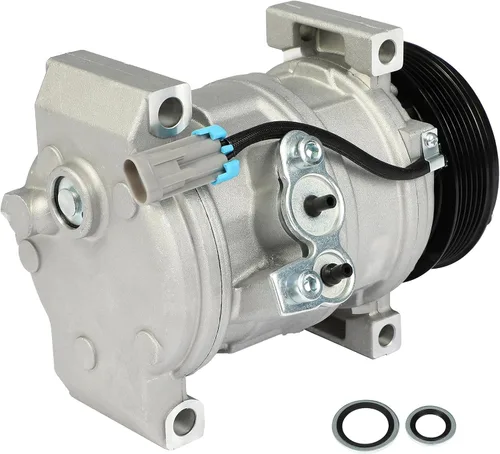 Miniatura 18 de CCIYU Compresor de CA con embrague 1997-2001 para Ford E-150 Econoline 4.2L A/C compresor de aire acondicionado reemplaza 5U2Z19V703ED