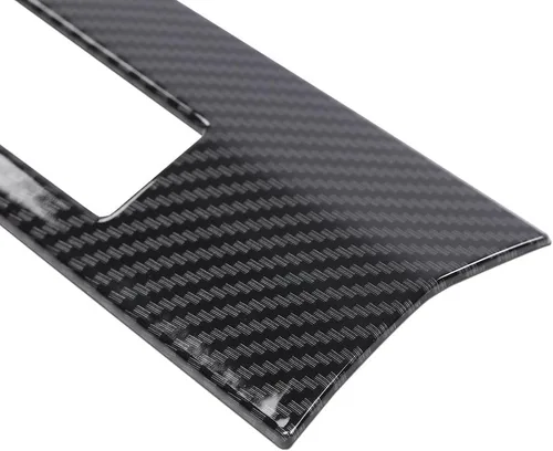 Miniatura 5 de CROSSDESIGN Cubierta de panel de visualización de fibra de carbono compatible con Chevrolet Corvette C8 2020-2022