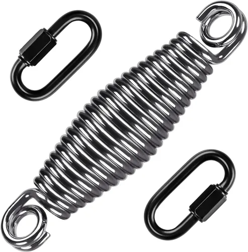 Miniatura 8 de SELEWARE Heavy Duty Bag Spring for Punching Bag - Chrome Plated with Secure Closed-Loop Design for Boxing, MMA, and More, Smooth & Safe Suspension