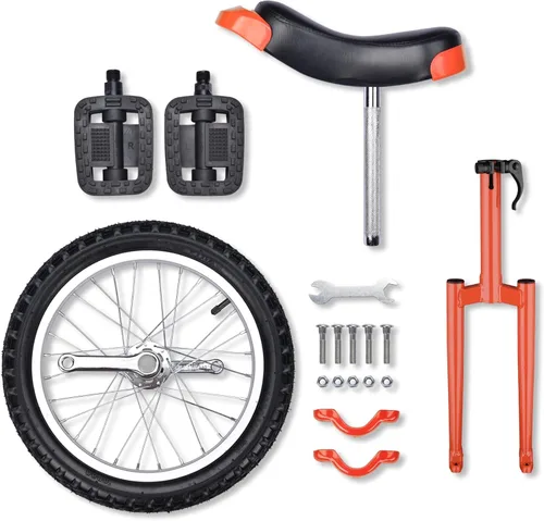 Miniatura 9 de AW Rueda de 16/18/20/24 pulgadas, asiento ajustable para exteriores, para adultos, niños, deportes al aire libre, ejercicio de fitness, para elegir