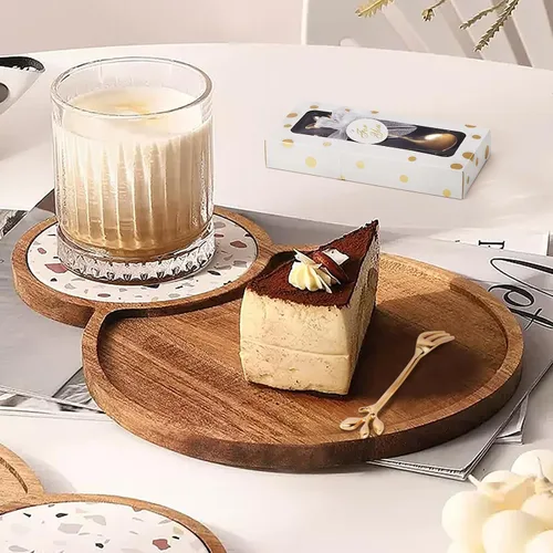 Miniatura 5 de Juego de 30 tenedores y cucharas de boda, cucharadita de café de mariposa con caja de regalo, regalo de regreso de boda, baby shower, decoración