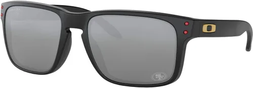 Miniatura 19 de Oakley Men's Oo9102 Holbrook NFL Collection Square Sunglasses Azul marino mate/negro Prizm