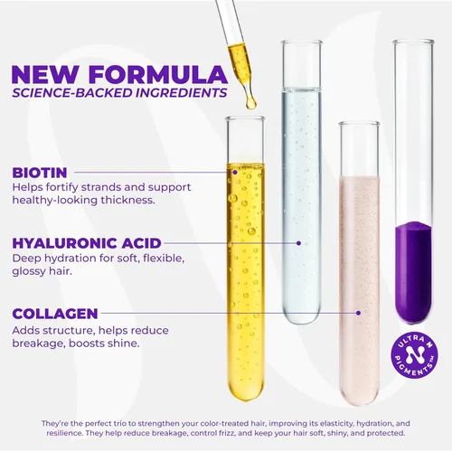 Miniatura 5 de Naissant Set Purple Shampoo & Toning Mask Elimina el cobrizo Neutraliza los tonos amarillos y naranjas Sin parabenos, amoníaco ni sulfato
