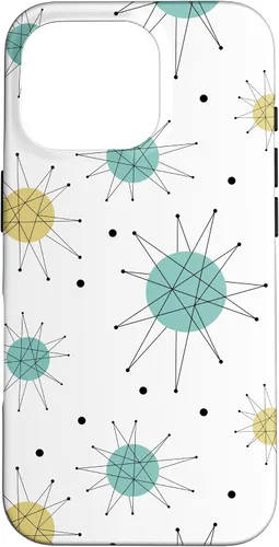 Miniatura 20 de Franciscan Starburst Mid Century Modern Atomic Era Pattern Case for iPhone 17