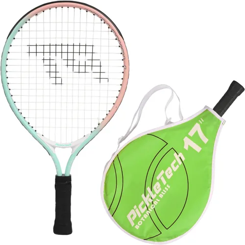 PICKLETECH Kids Tennis Racket for Junior Toddlers Starter Kit 17-25" Tennis Racquet for Girls and Boys with Carry Bag, Lightweight for Beginners