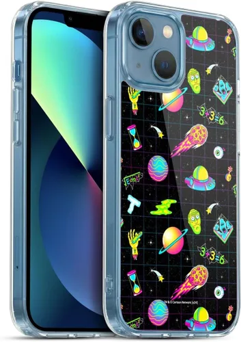 Miniatura 77 de Head Case Designs Funda de gel con licencia oficial de Rick and Morty Aliens Season 3 [protección de grado militar] compatible con Apple iPhone 12