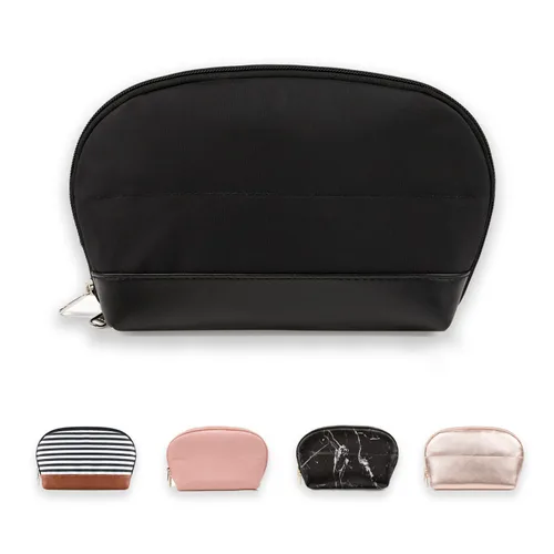 Miniatura 14 de Ethereal Bolsa de maquillaje de viaje, bolsa de cosméticos transparente, organizador de maquillaje, bolsa de aseo aprobada por la TSA, bolsa
