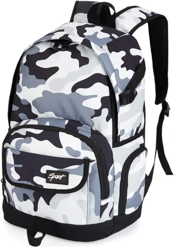 Miniatura 47 de Mochila escolar estilo Rickyh, mochila de viaje para hombres y mujeres, mochila ligera con compartimento para portátil, Tamaño único