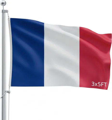 Miniatura 9 de Bandera para exteriores de SSK de poliéster resistente al clima por ambos lados. Tamaño grande: 3 pies por 5 pies, México