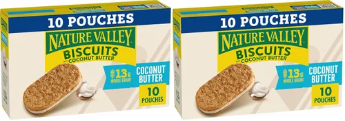 Miniatura 11 de Nature Valley Sándwiches de galletas, mantequilla de almendras, 5 unidades, 6.75 onzas (paquete de 12)