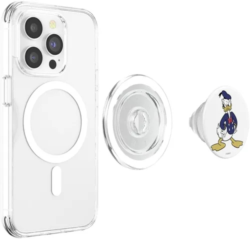 Miniatura 4 de Disney Mickey And Friends Donald Duck Angry Portrait PopSockets MagSafe PopGrip para iPhone