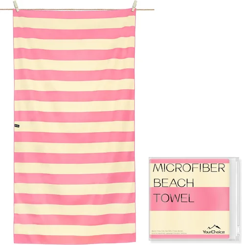 Miniatura 10 de Your Choice - Juego de toallas de microfibra de secado rápido para playa, viajes, natación, piscina, campamento, actividades al aire libre y toalla